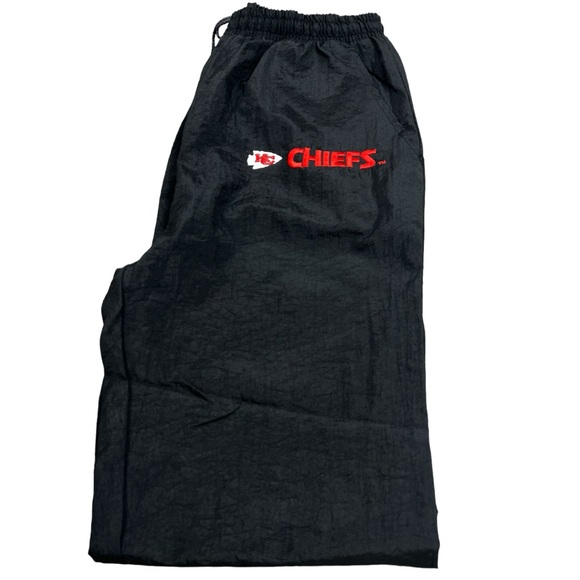 NFL Pro Player Kansas City Chiefs Vintage Track Jogger Windbreaker Pants - Picture 7 of 10